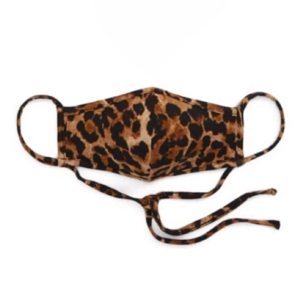 Nordstrom Leopard Print Face Mask